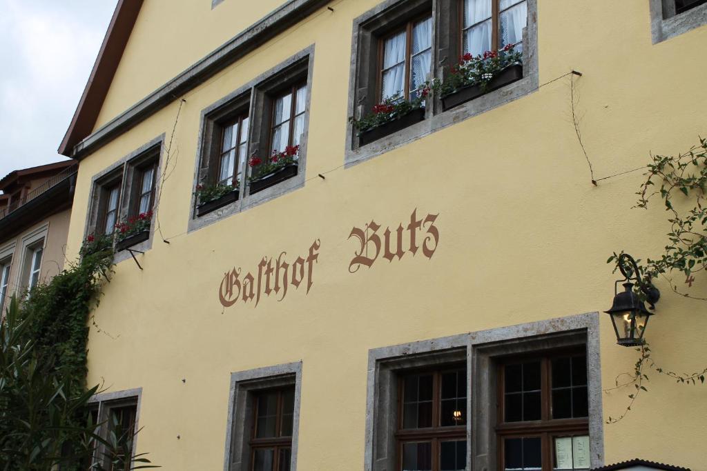 Gasthof Butz Hotel Rothenburg ob der Tauber Exterior foto
